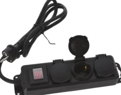 Steckdosenleiste BASIC schwarz
