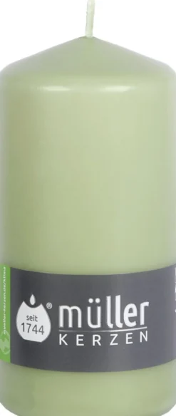 Stumpenkerze BAMBOO GREEN