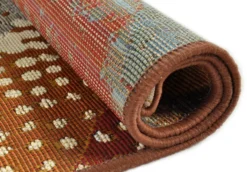 Teppich AURORA braun/multi
