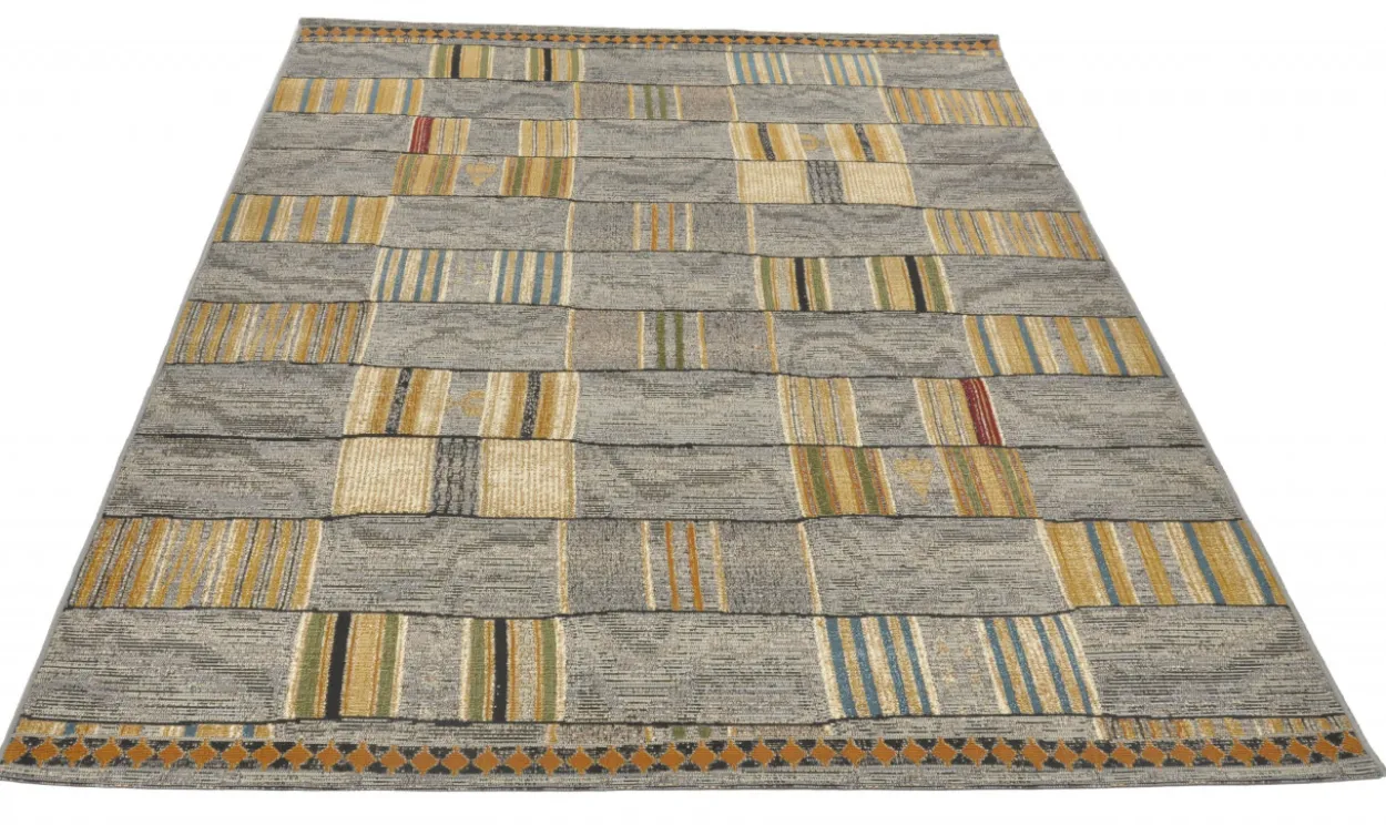 Teppich AURORA grau/multi
