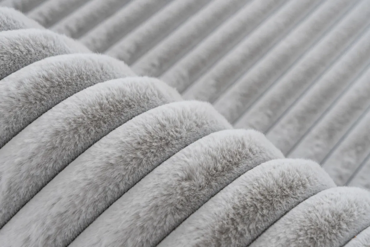 Teppich PLUSH silber