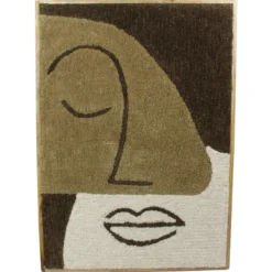 Textiles Wandbild FACE
