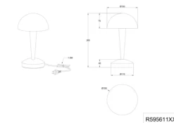 Tischleuchte CANARIA LED