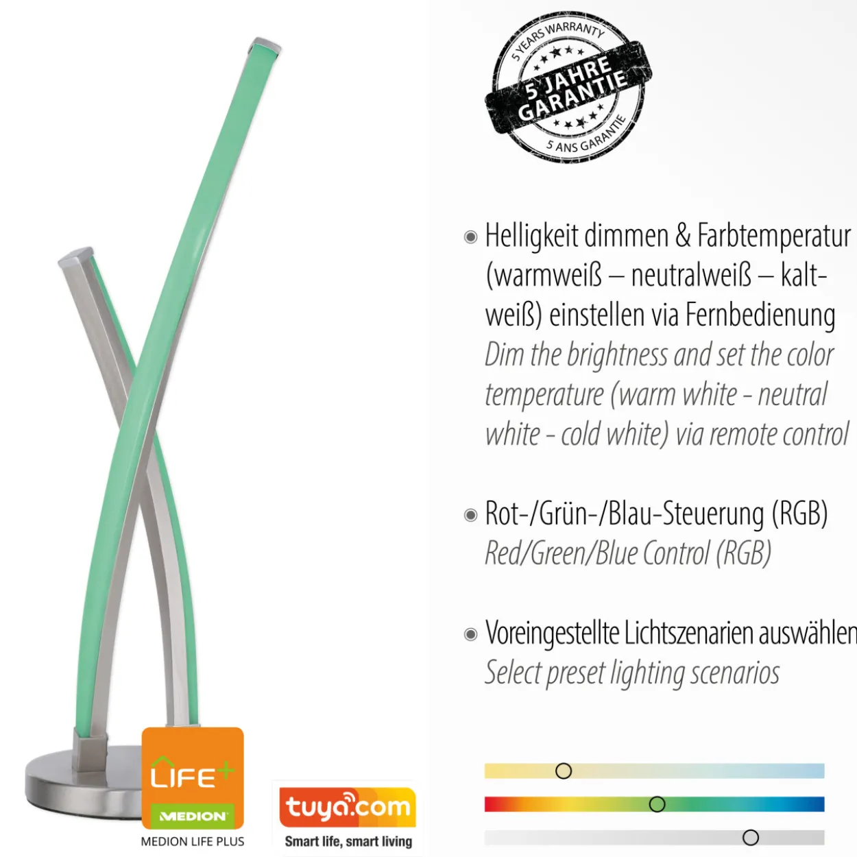 Tischleuchte LOLAsmart-SWING