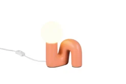 Tischleuchte QUINN apricot