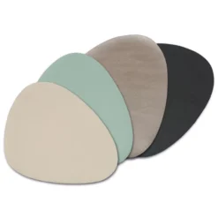 Tischset OVAL taupe