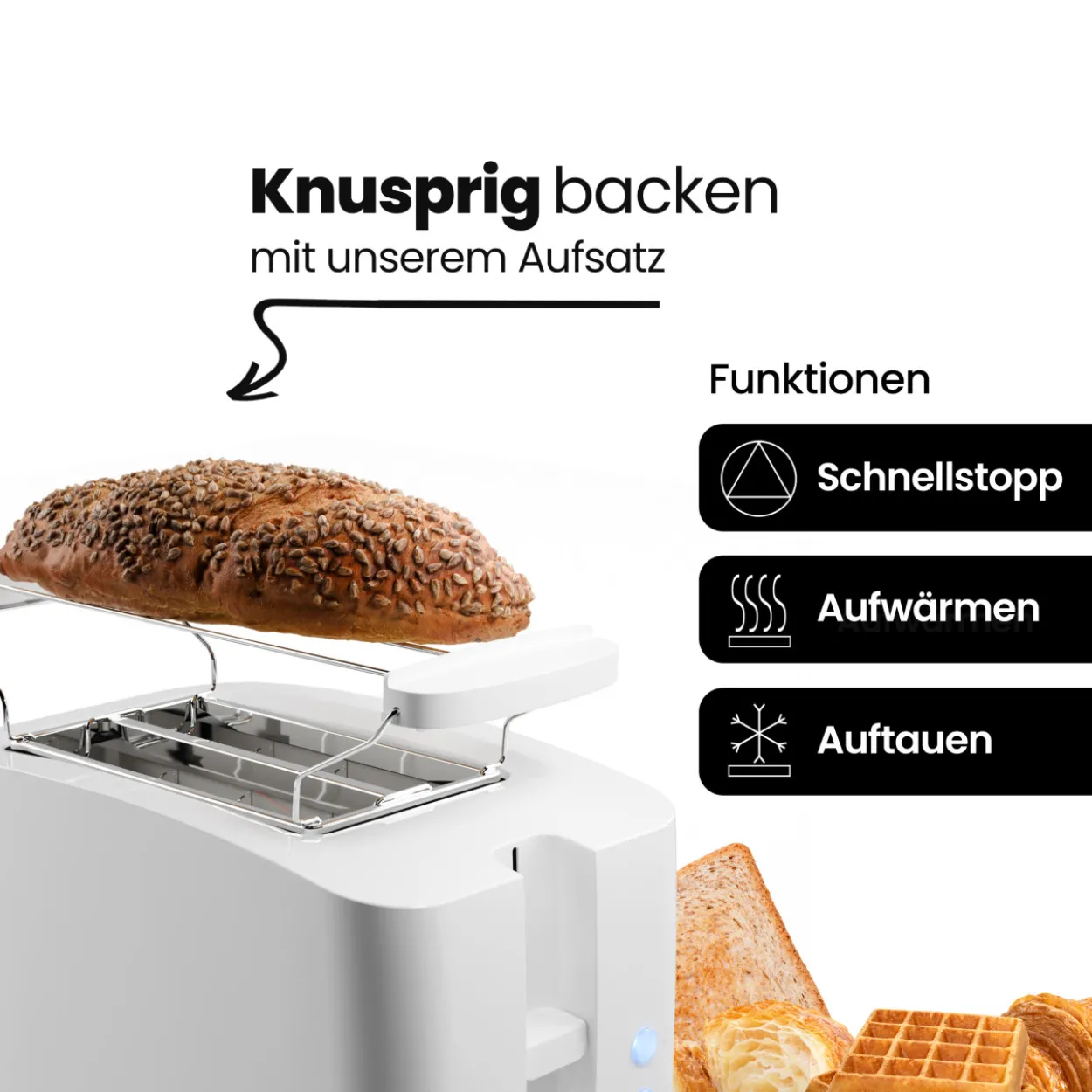 Toaster WHITE