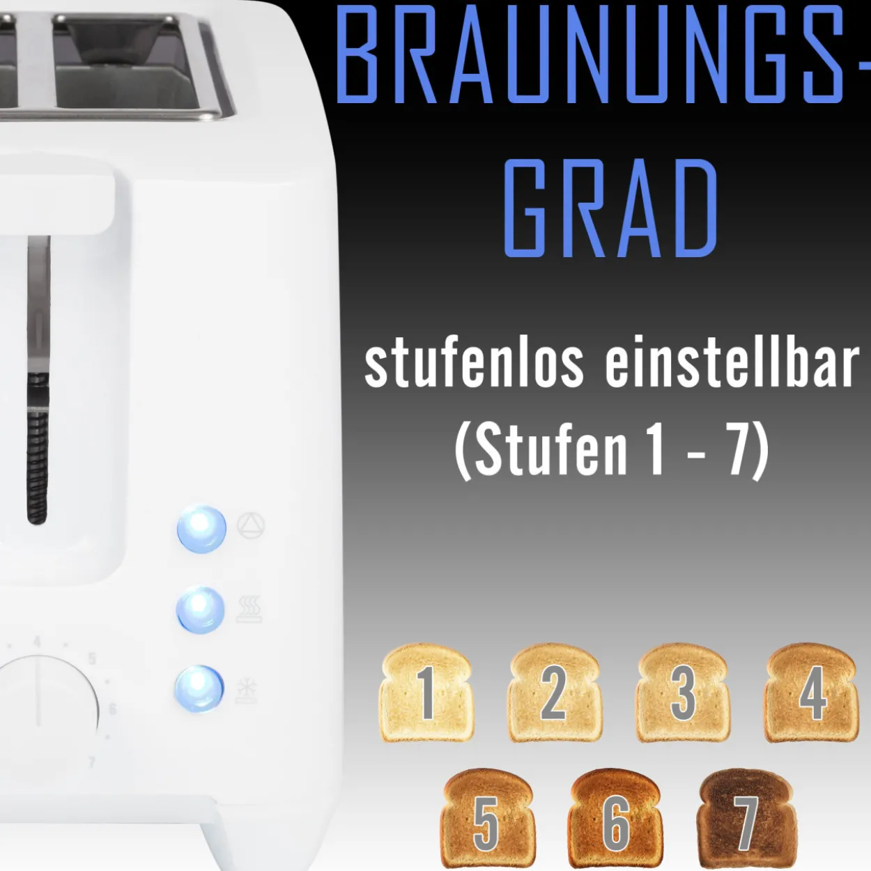 Toaster WHITE