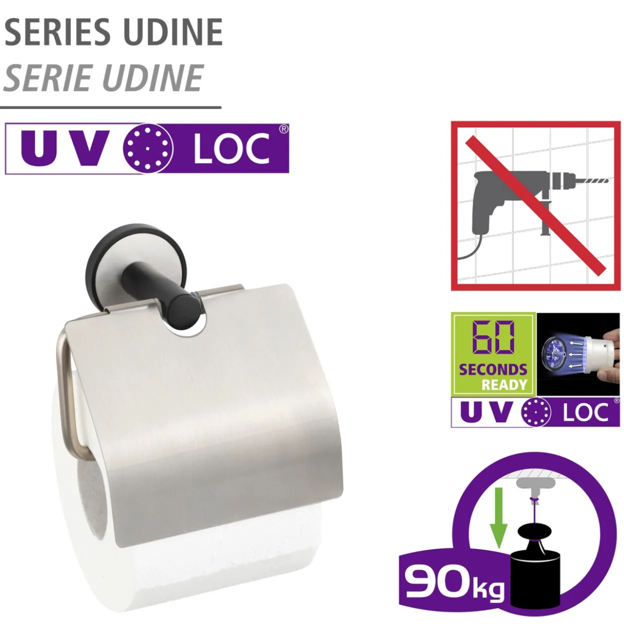 Toilettenpapierhalter UDINE
