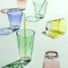 Trinkglas TWIST blau
