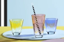 Trinkglas TWIST gelb