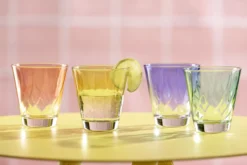 Trinkglas TWIST gelb