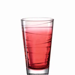 Trinkglas VARIO rot