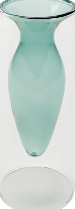 Vase AMORE blau