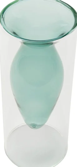 Vase AMORE blau