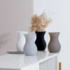 Vase ANNALENA grau