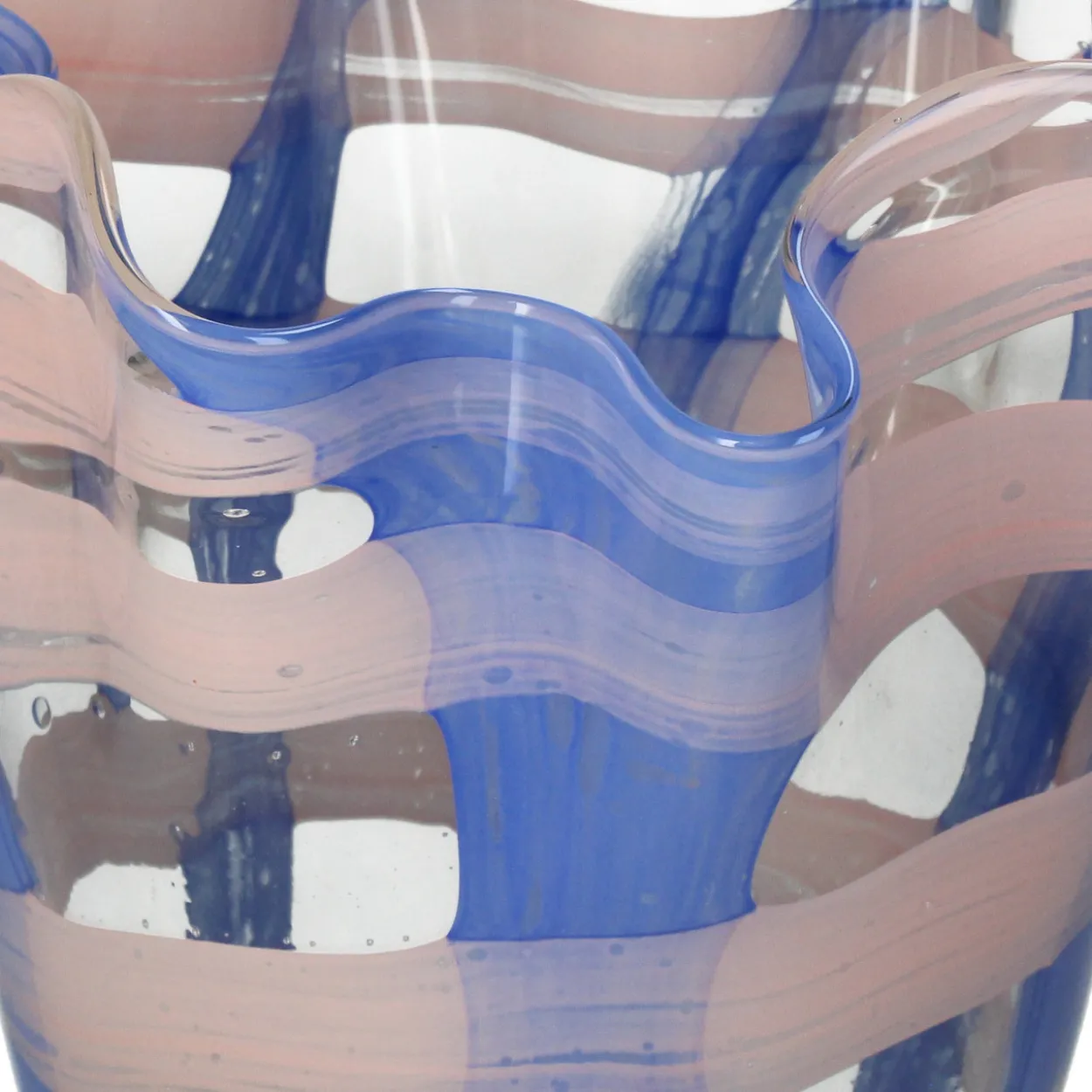 Vase HAYLEY blau