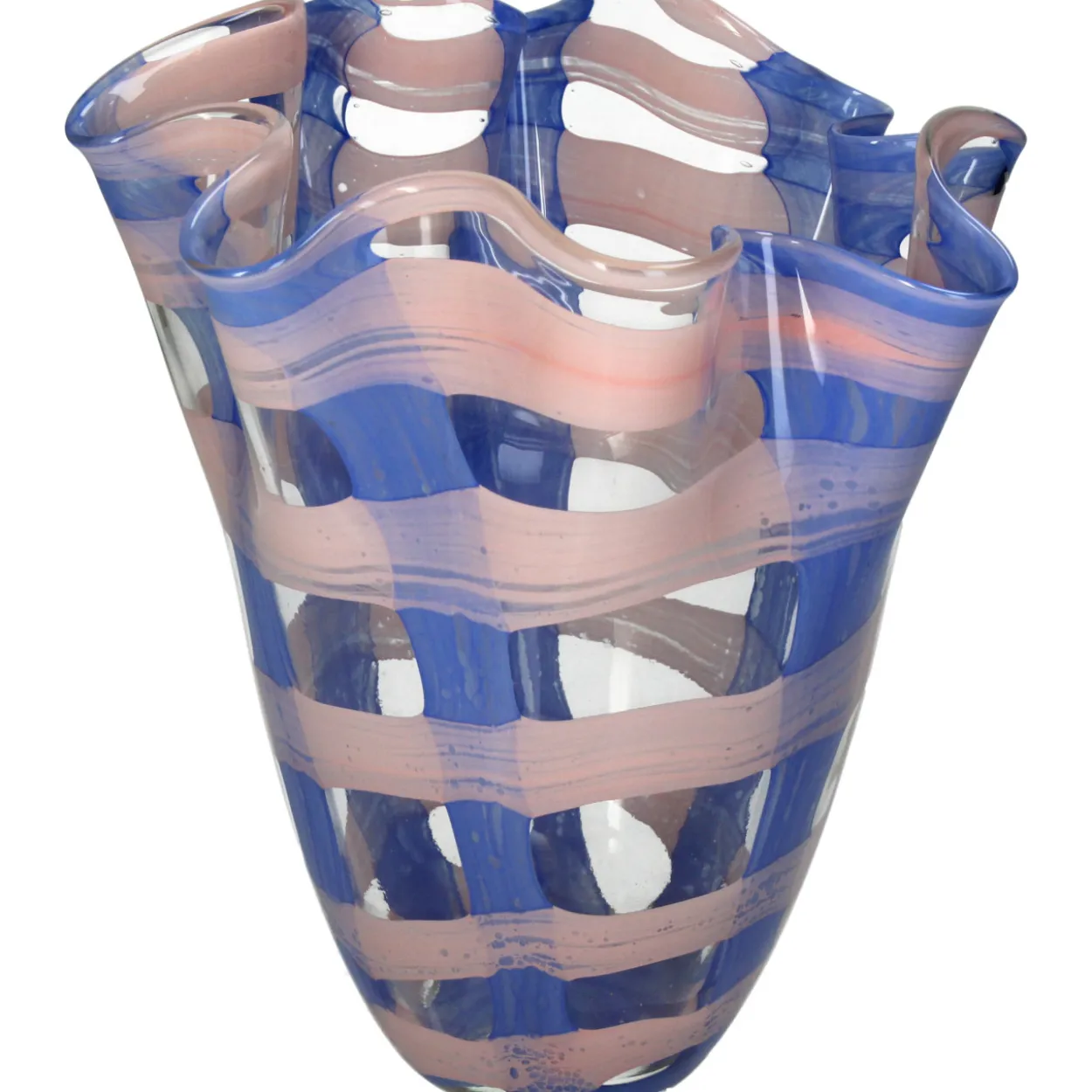 Vase HAYLEY blau