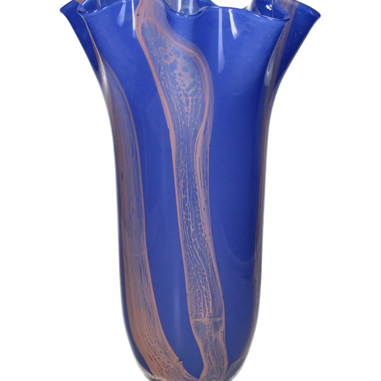 Vase HAYLEY blau