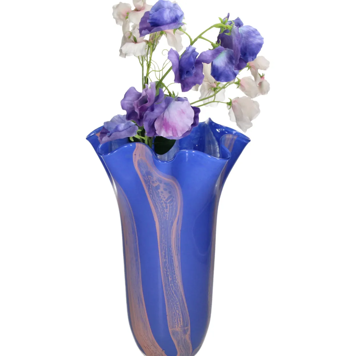 Vase HAYLEY blau