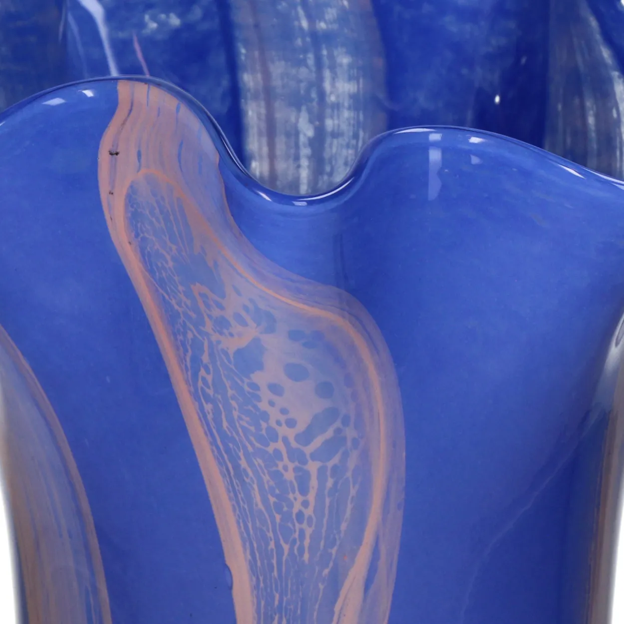 Vase HAYLEY blau