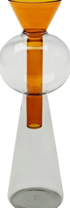 Vase 2-tlg AMORE orange