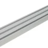 Vorhangschiene 3-läufig silber
