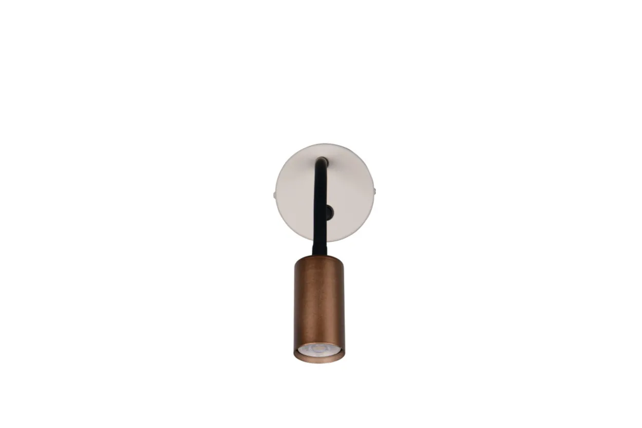 Wandleuchte TARYN coffee