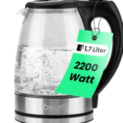 Wasserkocher GLAS INOX
