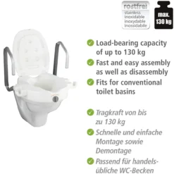 WC-Sitz-Erhöhung SECURA